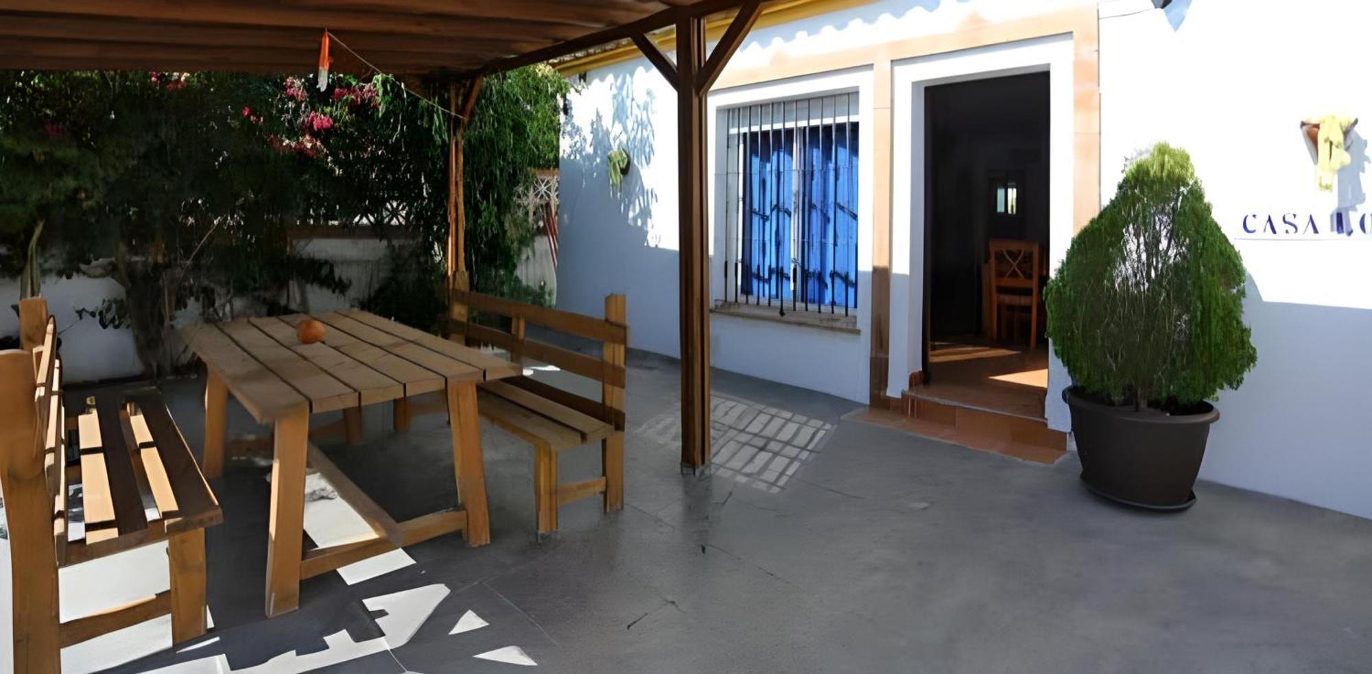 Вилла Casa Familiar 150 Metros De La Playa El Palmar Экстерьер фото